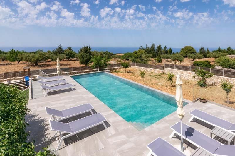 Alonaki Apartments Agios Leon Esterno foto