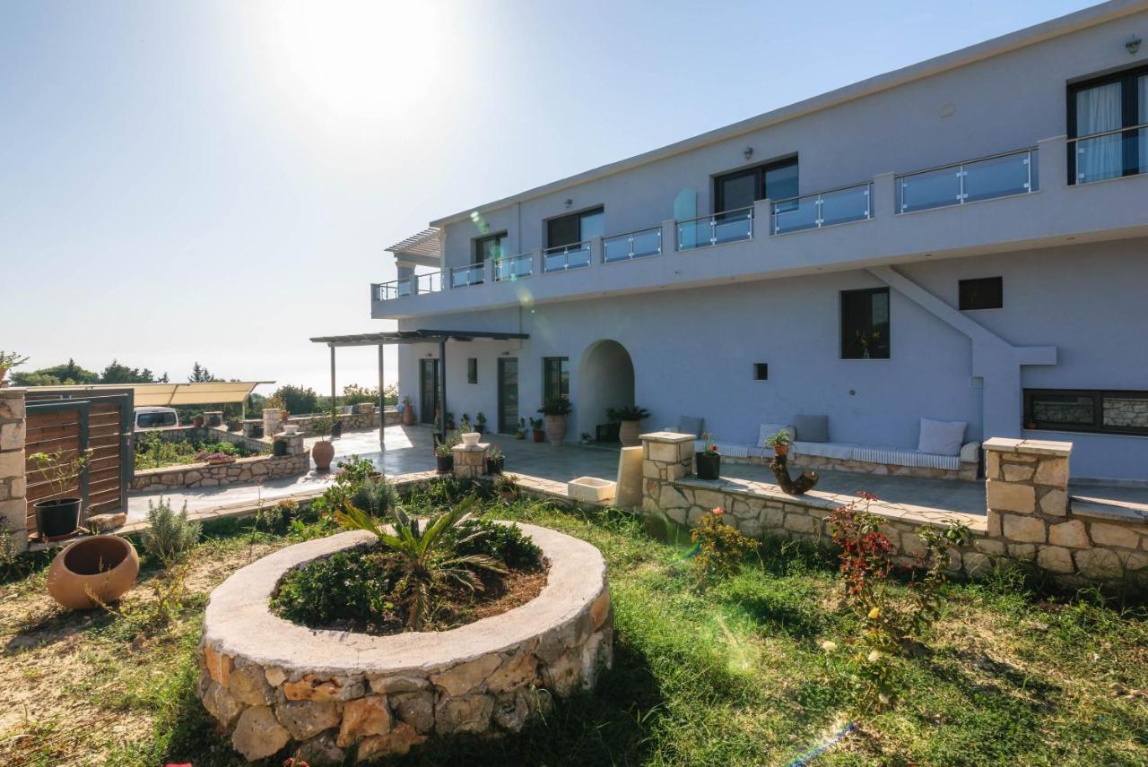 Alonaki Apartments Agios Leon Esterno foto